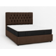 thumbnail image 1 of Cama premium 2 plazas más colchón, color café, 1 of 2