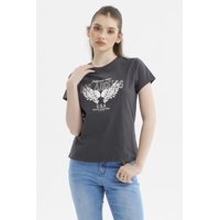 Fashionspark - Polera Mujer Básica Marengo