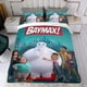thumbnail image 4 of Baymax Big Hero Conjunto de sábanas temático, trío de piezas, cómodo y amigable con la piel, diseño único, regalo de decoración para el hogar para familiares, amigos y fans,135cm *200cm, 4 of 6