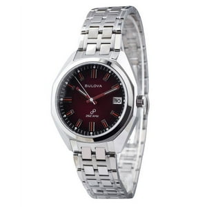 Reloj Bulova Classic Precisionist Jet Star Stainless Steel Red Dial Quartz 96B401 Men'S Watch