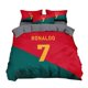 thumbnail image 1 of x109 Bed SheetsFootball Star Duvet Cover C Ronaldo Bedding Set,No. jersey Quilt Cover for Teens Kids Boys Girls Soft Bed Co 3-Piece Bedding Set (1 Duvet Cover + 2 Pillow Shams) nj109, 1 of 5