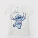 thumbnail image 1 of Polera Manga Corta Niña Aloha Lilo y Stitch Blanco Disney, 1 of 4