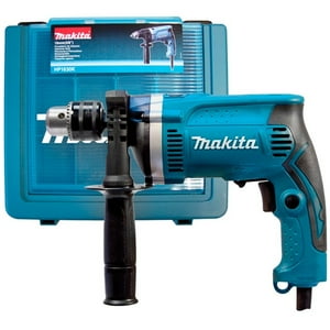 Makita - Taladro Percutor Hp1630K 13Mm 710W Con Maleta
