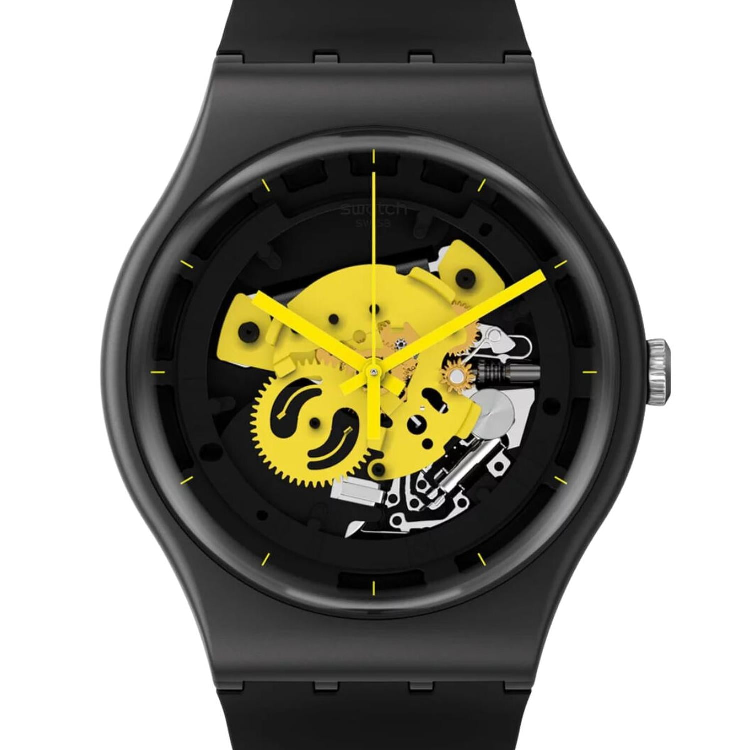 Reloj Swatch Unisex Time To Yellow Big So32b111