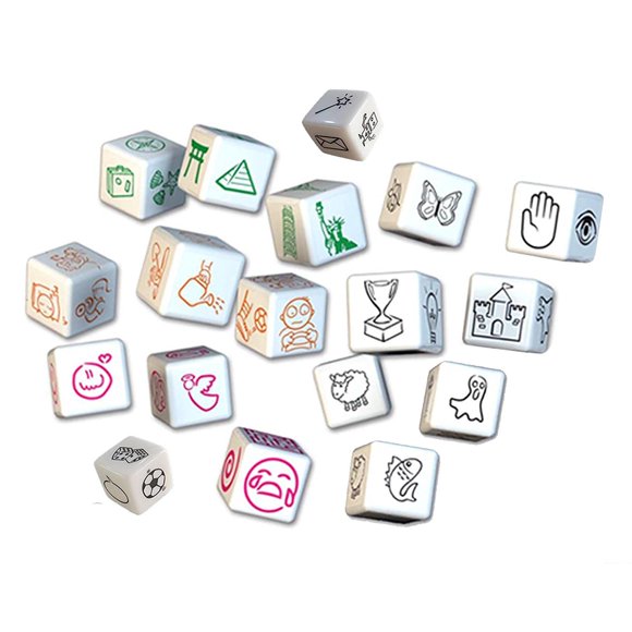 Juego de Dados de Historia HCDIM 18 Cubos – Juego Imaginativo