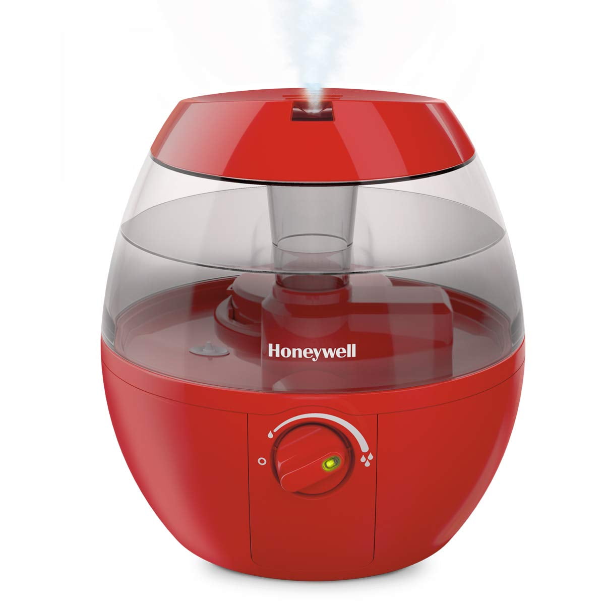 Honeywell Hul520r Mistmate Ultrasonic Cool Mist Humidifier, Red – Cool Mist Humidifier For Bedroom, Home Or Office