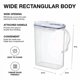 thumbnail image 3 of Jarra de agua para puerta de nevera LOCK & LOCK Aqua sin BPA, 3 litros, 3 of 6