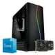 thumbnail image 1 of Pc Gamer Intel Core I3 12100f Rx 6500 Xt 4gb Ram 16 Gb Ssd 500 Gb Wifi Windows 11 Pro Kolink Inspire K5 Negro, 1 of 3