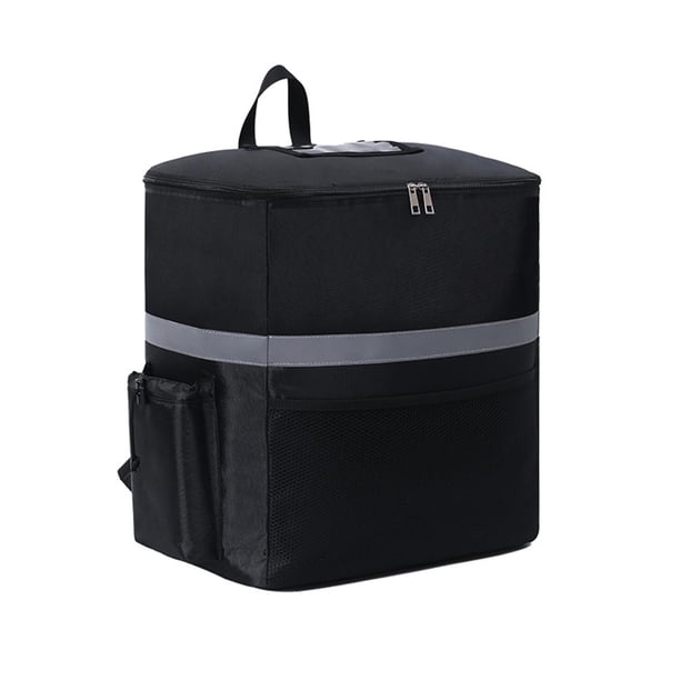 Mochila para Entrega de Alimentos, Bolsa Térmica Aislada para Almacenamiento de Alimentos, Bolsa Térmica Reutilizable para Picnic, Festival, Viaje, Pl