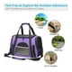 thumbnail image 2 of Bolso Transportador Mascota Avion Viajes 43x25x28 Cm Malla, 2 of 2