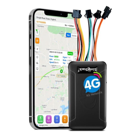 Rastreador GPS SinoTrack ST-906L 4G para vehículos en tiempo real