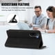 thumbnail image 3 of Funda Billetera para Xiaomi Redmi A7 Pro 4G/5G Imán y Resistente Negro, 3 of 6