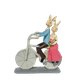 thumbnail image 1 of Figura Decorativa Pareja De Conejos En Bicicleta 20cm, 1 of 4