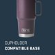 thumbnail image 2 of Taza de viaje YETI Rambler de acero inoxidable, 600 ml, color morado nórdico, 2 of 6