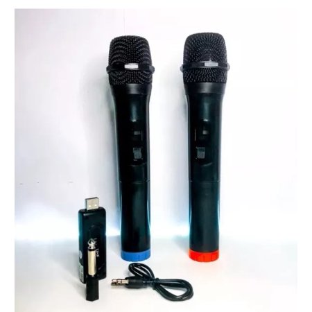 Pack De Microfonos Karaoke Inalámbrico Usb Vmic V16U-2