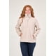 thumbnail image 1 of Poleron Sherpa Hot Print Medio Cierre Crudo Mujer, 1 of 3