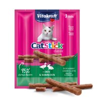 Snack Gato Catstick Conejo Y Pato G Vitakraft