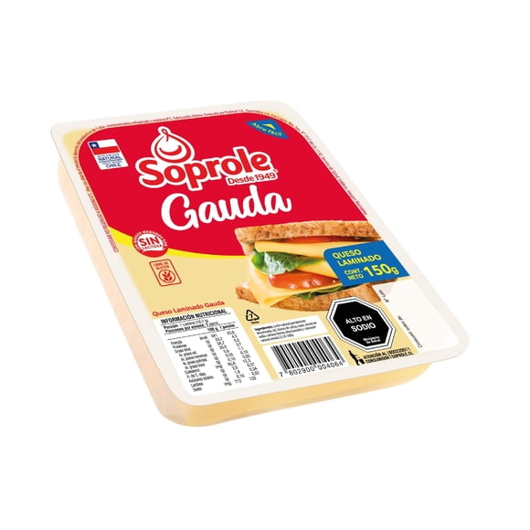 Queso Gauda Laminado, 150 g