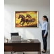 thumbnail image 3 of Cuadro Decorativo Escena Caballos Marco Adorno Hogar Jhn, 3 of 3