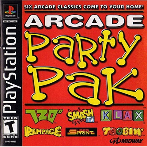 Paquete De Fiesta Arcade Midway