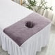 thumbnail image 1 of 40*80cm Thickened Beauty SPA Massage Table Planking Face Towel With Hole Bed Bandana, 1 of 3