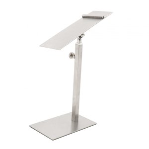 Bothyi - Soporte De Exhibición De Zapatos, Estante De Zapatos De Cuero Duradero Antideslizante Para Hombres, Para Tienda De Escritorio, Plateado