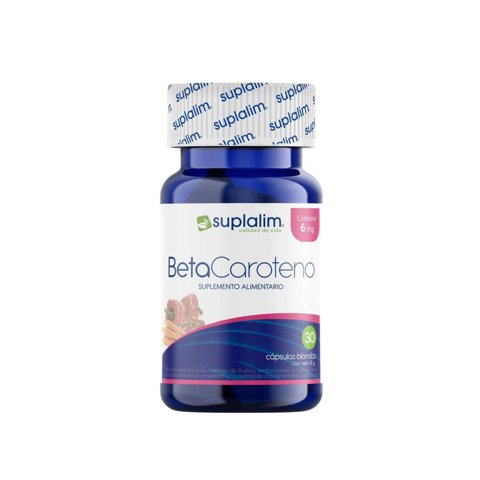 Suplalim - Betacaroteno 30 Capsulas Blandas -