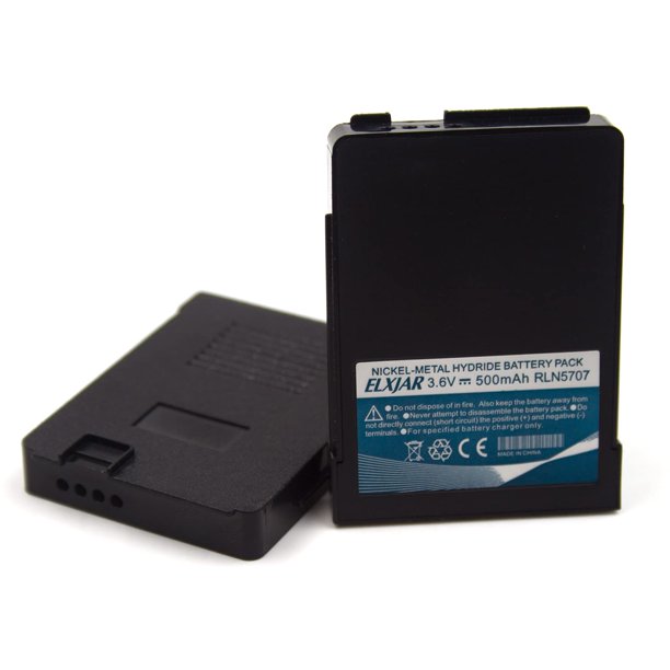 Batería elxjar Ni-MH de 3,6 V, 500 mAh, de repuesto para Motorola Minitor 5, Minitor V