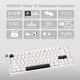 thumbnail image 2 of Teclado mecánico KEEBMONKEY Rainy 75 HMX/JWK/Cocoa Switche, 2 of 6