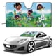 thumbnail image 1 of ¡Presiona Inicio! Parasol para Parabrisas Delantero Protector Plegable, Visera Solar para Auto Bloquea Rayos UV Mantiene tu Vehículo Fresco140cm*76cm, 1 of 6