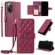 thumbnail image 1 of Funda tipo billetera FOXDOCK para Realme C67 4G – Tapa abatible con correa para mujer, 1 of 5