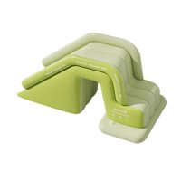 Magideal - Tobogán De Piscina, Tobogán De Agua, Práctico, Resistente Al Desgaste, Tobogán De Agua Portátil, Pvc Para Patio De Jardín Interior Y Exterior Familiar Verde