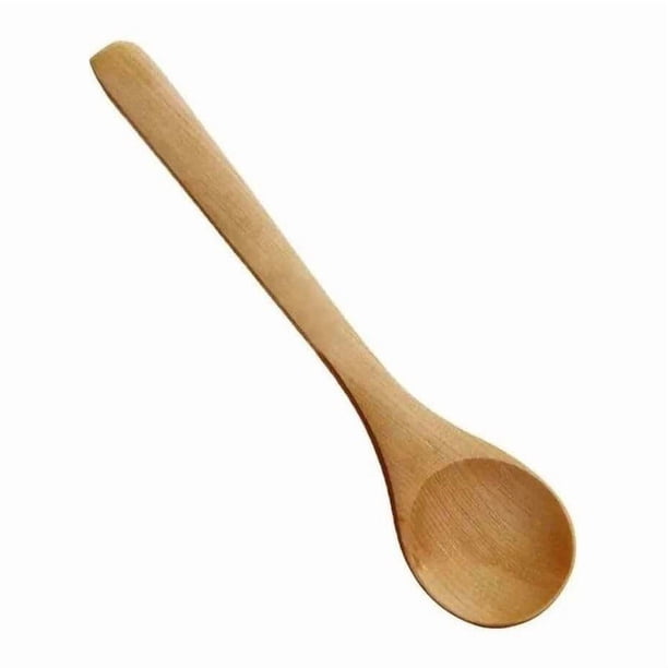 Set 3 Cucharas Madera Reutilizable, Cucharitas Salsas Madera