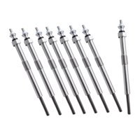 Ioensy - Bujía Incandescente Diésel De 8 Piezas Para Gm 6.6L Diesel Para Gmc Sierra Para Duramax