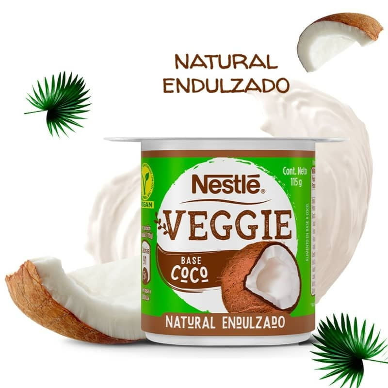 Alimento De Coco Natural Endulzado 115 g Nestlé Veggie