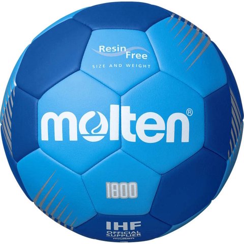 Balon Handbol Serie F1800 Resina Free Molten Azulino T.3