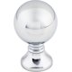 thumbnail image 1 of Perilla Top Knobs TK801PC Serene cromo pulido 25 mm, 1 of 8