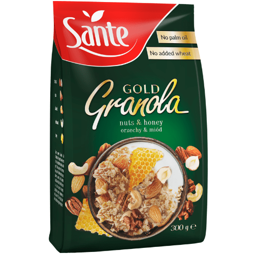 Granola Gold con Frutos Secos Sante 300 g