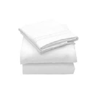 Genérico - Sabanas Lujo 1800 Hilos 3Angeli 2 Plazas Soft Touch