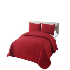 Genérico - Cubrecama Quit De Verano Unicolor King A3