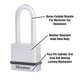 thumbnail image 3 of Master Lock Candado de 4,4 cm de ancho, llave única – Pack de 4, 3 of 6