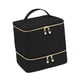 thumbnail image 4 of Bolsa Organizadora De Esmalte De Uñas, Bolsa De Transporte De Viaje Para Mujer, Regalo Cosmético Negro, 4 of 5