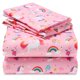thumbnail image 1 of Juego de ropa de cama Joiedomi Unicorn completo de microfibra de 4 piezas, 1 of 7
