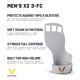 thumbnail image 2 of Agarres de mano Victory Grips X2 3-FC veganos X‑Grande, 2 of 9