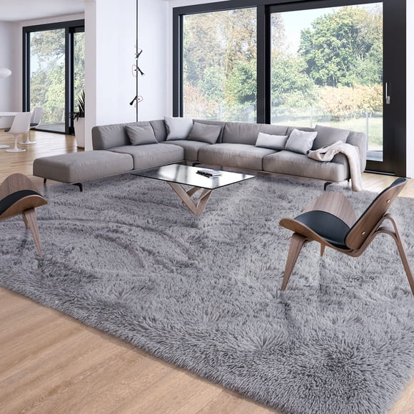 Alfombra Merelax Soft Modern Shaggy Gris 240 x 300 cm