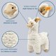 thumbnail image 2 of Peluche De Llama Leandro Crema 28 Cm, 2 of 4