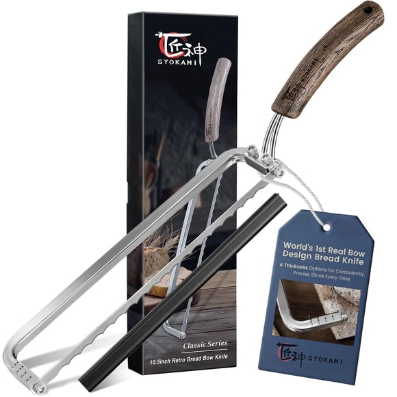 Cuchillo para pan SYOKAMI 2025 mejorado para pan casero