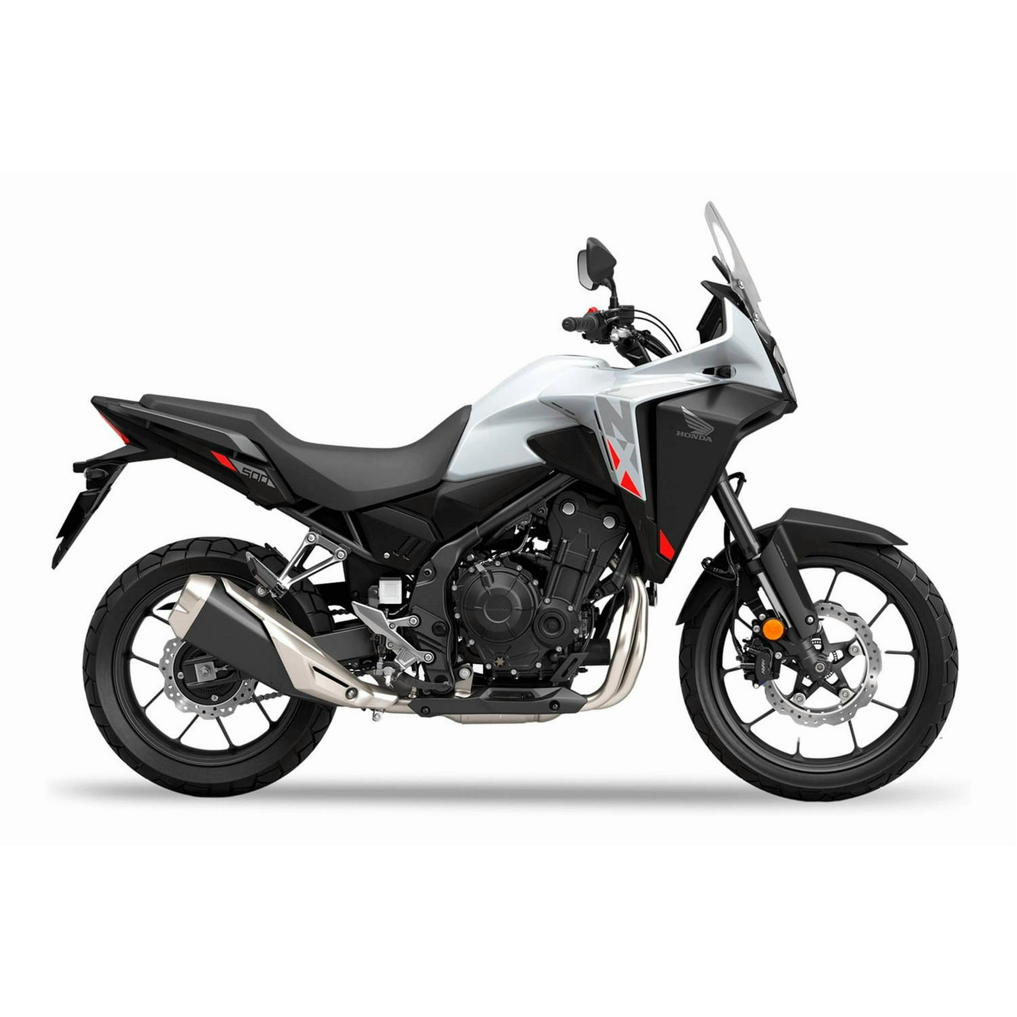 Genérico - Pastillas De Freno Traseras Moto Honda Nx 500 Japonesas Negro
