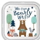 thumbnail image 1 of 1pc, Forest Animals Indian Jungle Festival Party Banners Square 4 Piece Set Paper Plate Paper Towel Cup, Table Decor, Home Decor, Room Decor, Scene Decor, Party Decor, Party Supplies, Birthday Decor,, 1 of 3