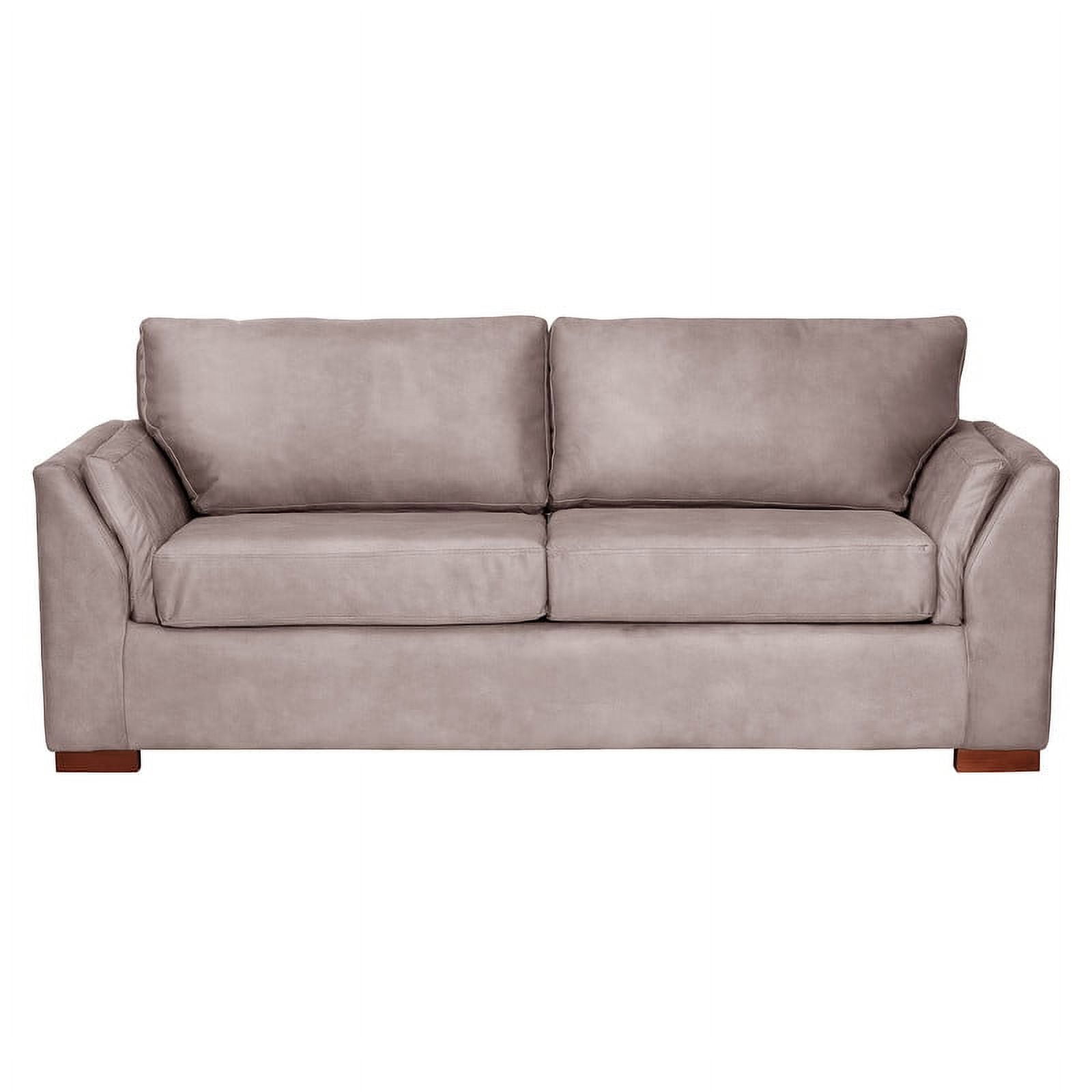 Latam Home - Sofa Cama Milan 2pl Con Resortes Pocket Cuero Kentucky Gris